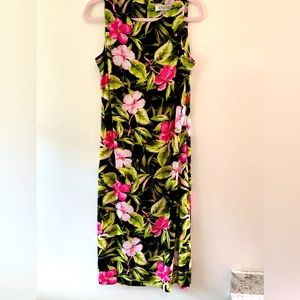 Kasper Hawaiian print dress